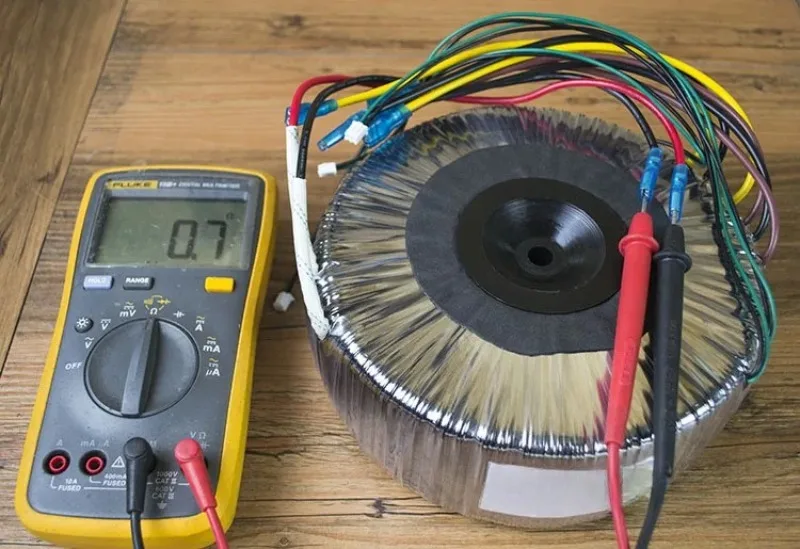 1500W ring ox 220V dual 70V two group + single 12V three group pure copper wire high power ring transformer