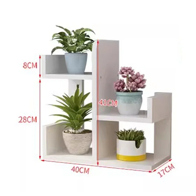 الشمال زهرة الجرف رفوف النباتات شرفة بوعاء البستنة رفوف النباتات الخشبية الأصالة أثاث الحدائق Porte-plantes FYPS