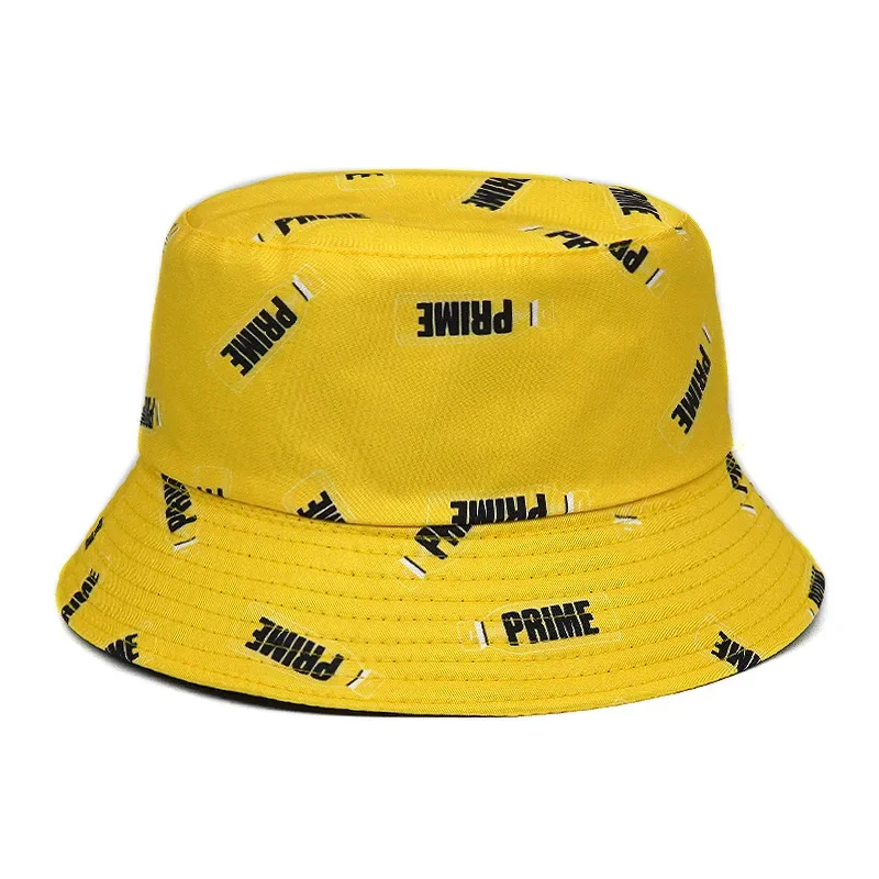 2024 Letter Print Bucket Hat Panama Fisherman Hats Men Women Printing Harajuku Summer Outdoor Hip Hop Bob Cap Gorras