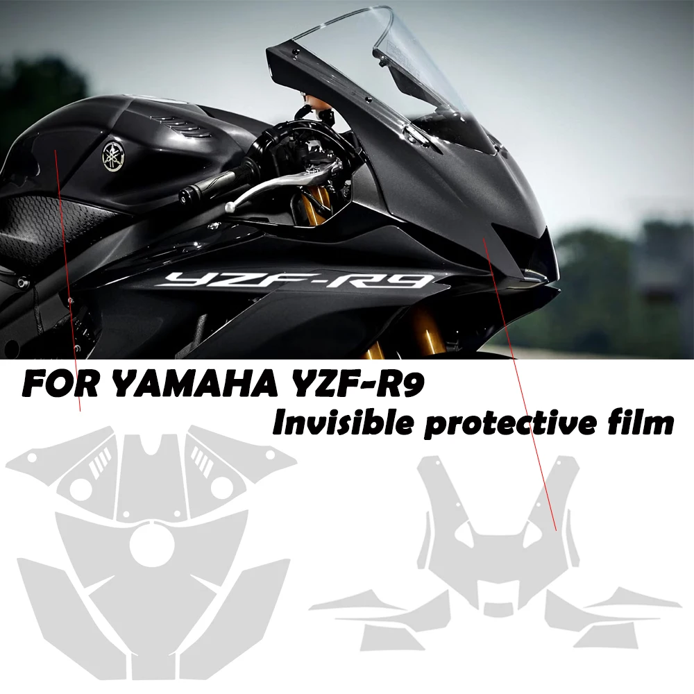 

PPF R9 Protective Film Invisible Car Cover for Yamaha YZF-R9 r9 TPU Automatic Repair Motorcycle High-quality Protective film