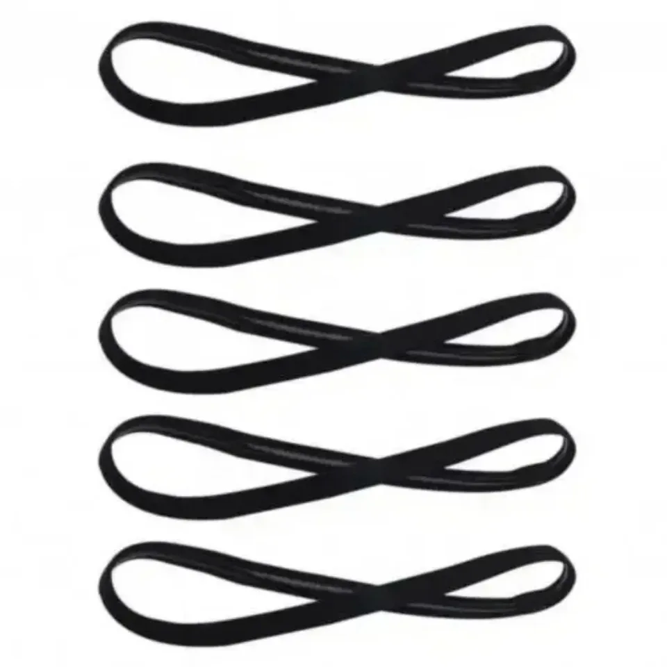 

Набор из 5 эластичных повязок для волос унисекс: спортивные, нескользящие, для йоги, бега, футбола, в разных цветах