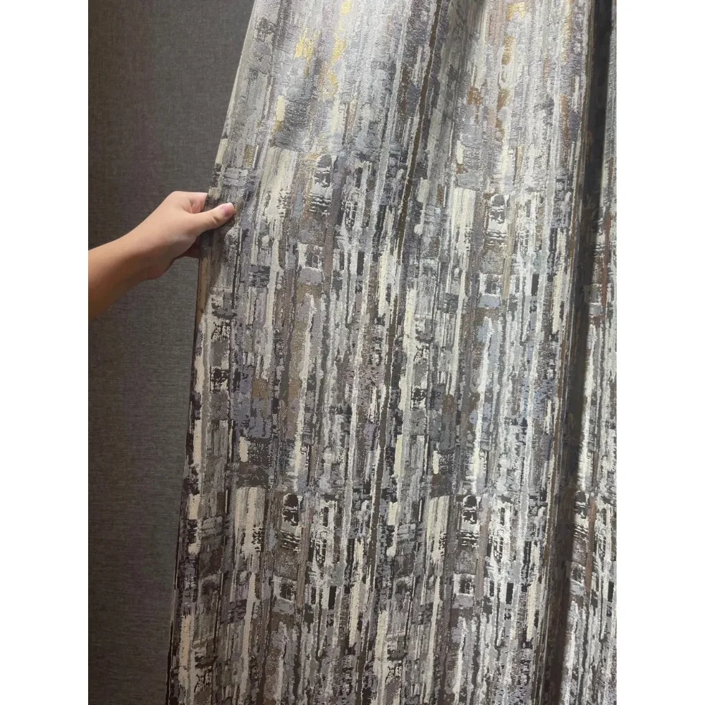 Curtains for Living Dining Room Bedroom Luxury Marble High Precision Modern Simplicity Windows Door Kitchen Retro Jacquard