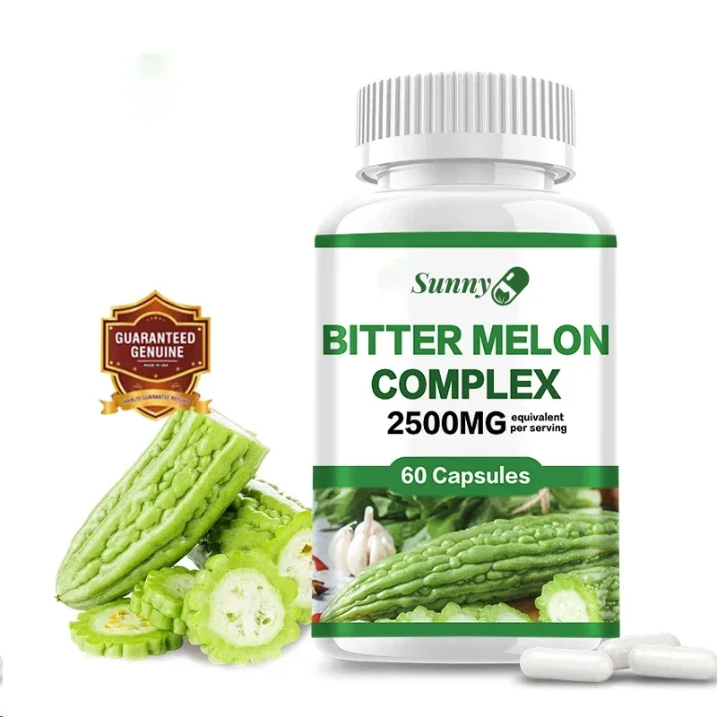 Bitter Melon Complex Capsules - For Heart, Blood Sugar And Cholesterol , Promotes Metabolic And Digestive