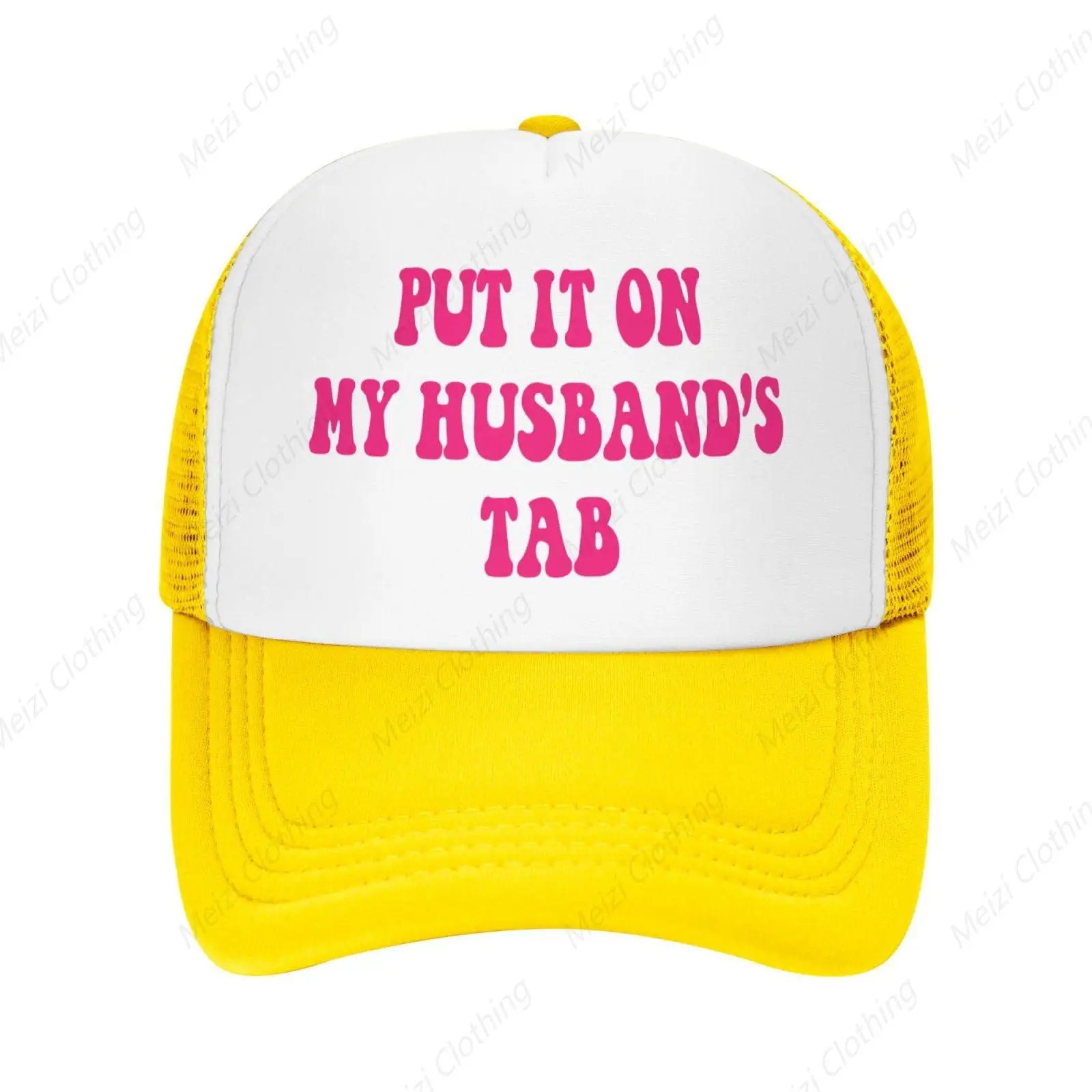 

Wear My Husband's Tag Truck Cap Father's Day Valentine's Day Mesh Breathable Cap Men's And Women's Baseball Caps