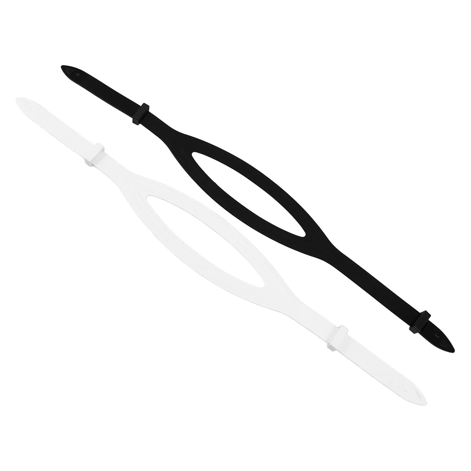 

2Pcs Universal Silicone Diving Mask Strap Connector Swimming Goggles Replacement Strap Soft Comfortable Fit Bungee Cord