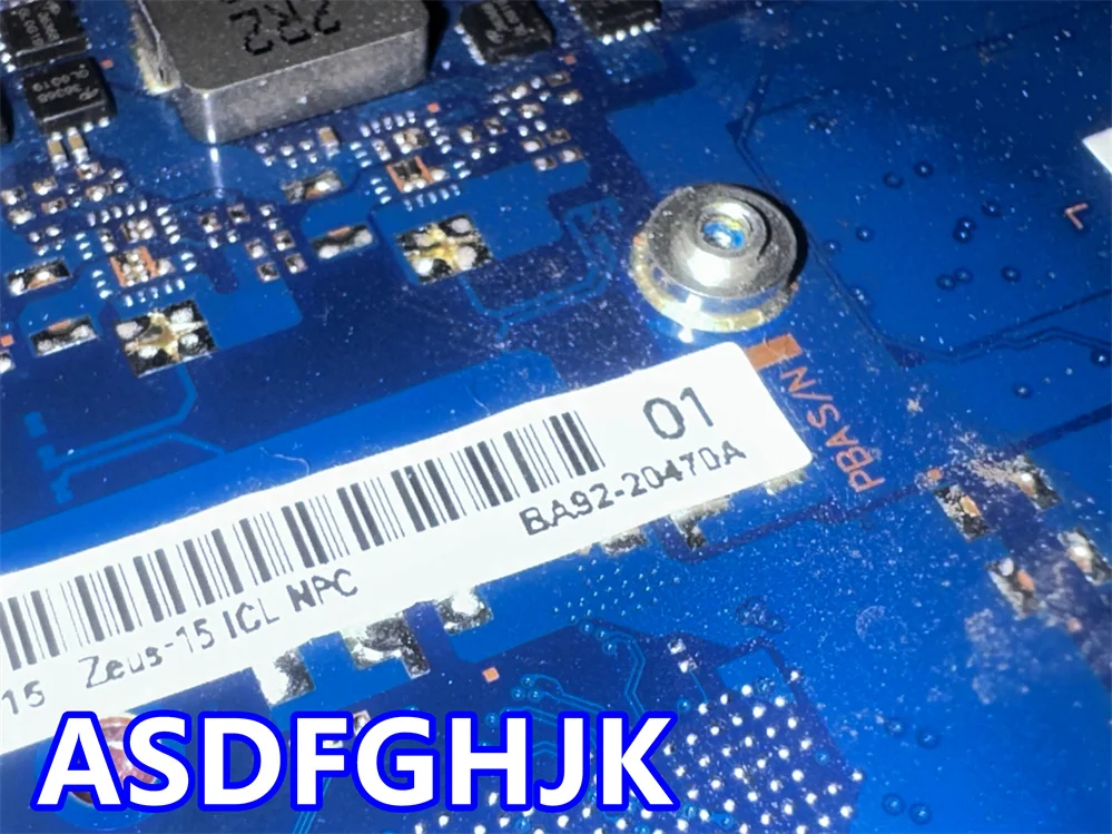 BA92-20470A FOR Samsung Galaxy Book Flex Np730qcj LAPTOP MOTHERBOARD WITH SRG0N I7-1065G7 CPU TEST OK
