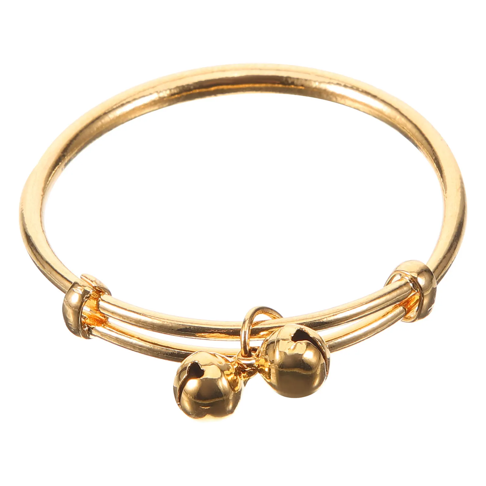 

1Pcs Premium Imitation Gold Baby Bracelet Safe Smooth Design Fashionable Accessory for Kids Girls Birthday Shower