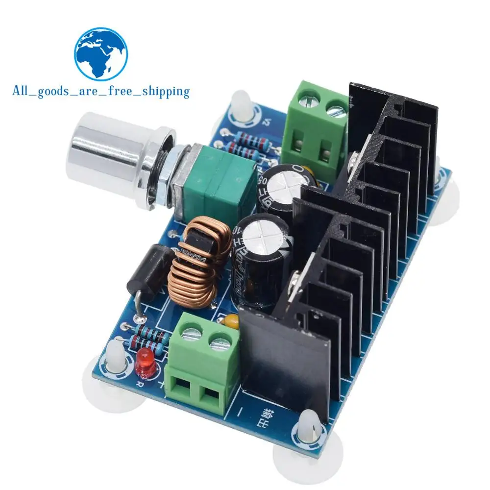 TZT XH-M401 DC-DC Step Down Buck Converter Power Supply Module XL4016E1 PWM Adjustable 4-40V To 1.25-36V Step Down Board 8A 200W image 4