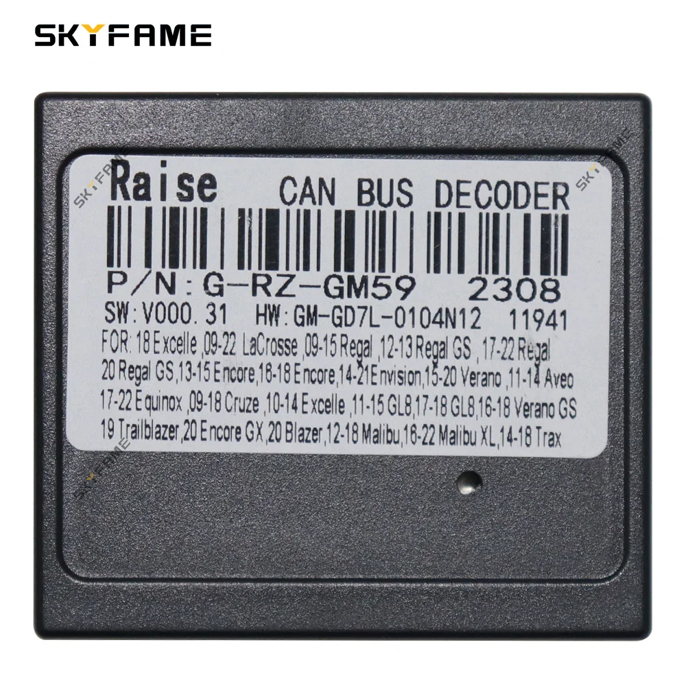 SKYFAME Xe 16 Pin Stereo Dây Adapter Với Xi Nhan Canbus Hộp Cho Xe Chevrolet Cruze Malibu Trax Theo Dõi Theo Dõi Aveo Buick vương Giả