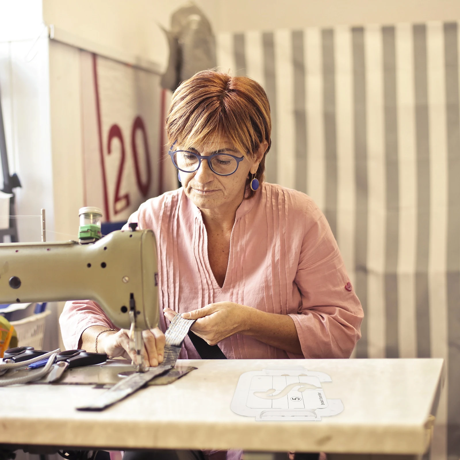 

Patchwork Ruler Quilting Templates Sewing Rulers Fabric DIY Acrylic Template High Transparent Practical Hollow Design Easy Use