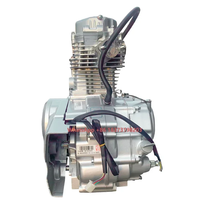 Hot Sale Practical Lifan Cg125cc Motorcycle Engine Assembly Kick Start Air Cooled Motorcycle Engine
