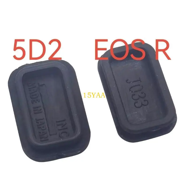 15YA Convenient Rubber Plug Cover for 5d2 40D 50D 7D 5DII EOSR Camera Bottom Port Caps Easy Access and Protect in - Image 3
