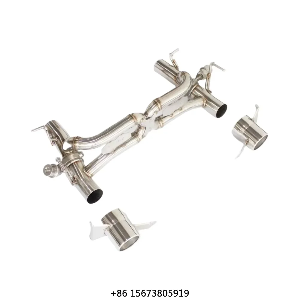 

Factory High Performance Stainless Steel Catback Exhaust Pipes for 488 V8 3.9T Tuning Car Exhaust System EscapeCustomed