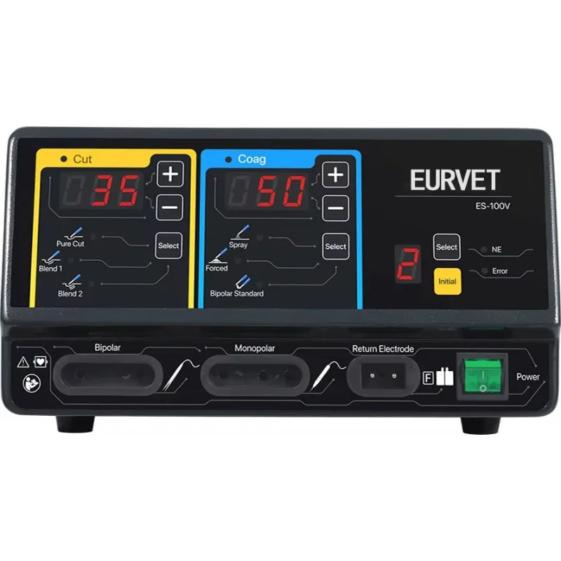 EUR VET Electric Portable High Frequency Veterinary Diathermy Machine Multi-functional Electro Surgical Unit Medical Equipment