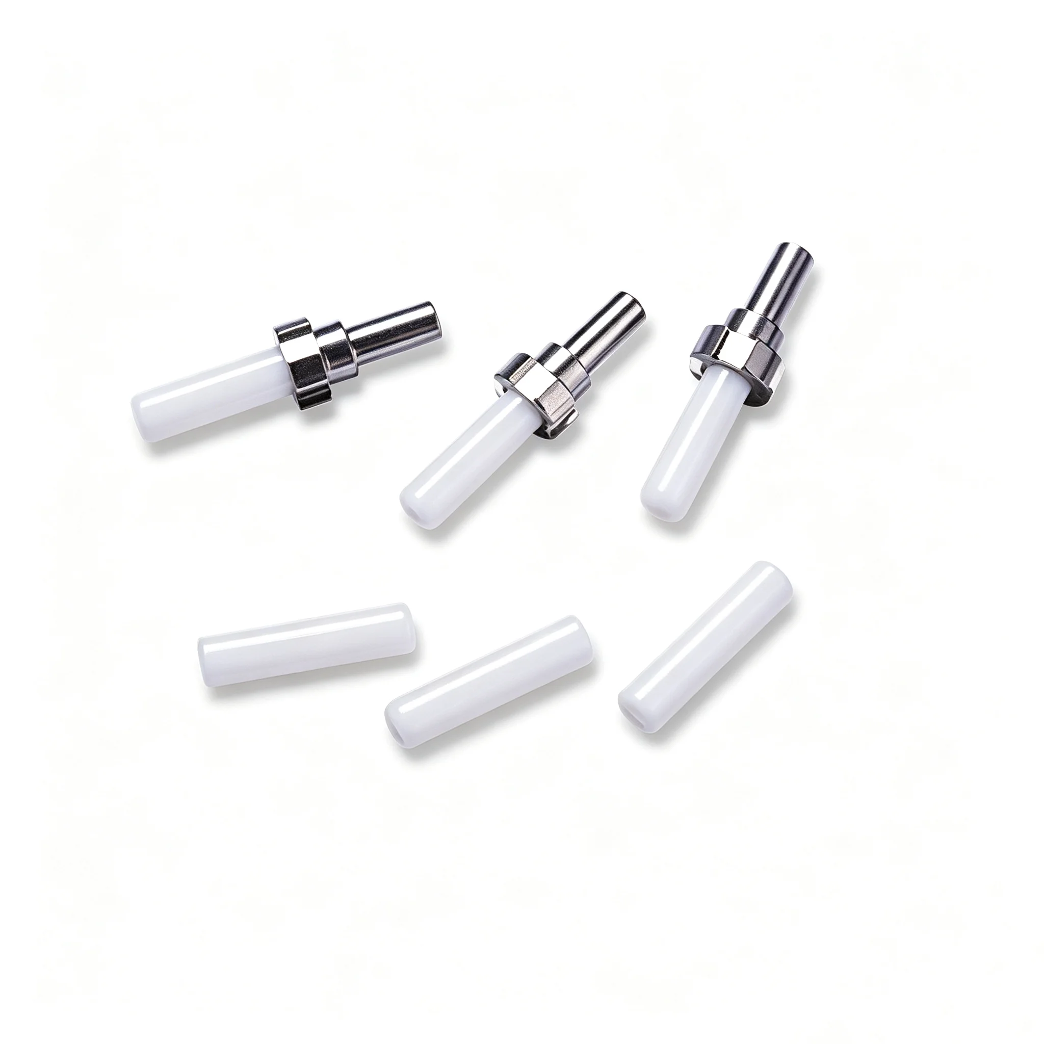 fiber ferrule SC FC ST 1000pcs Singlemode Multimode Fiber Connectors Universal Insert UPC and APC Fiber Ceramic Insert