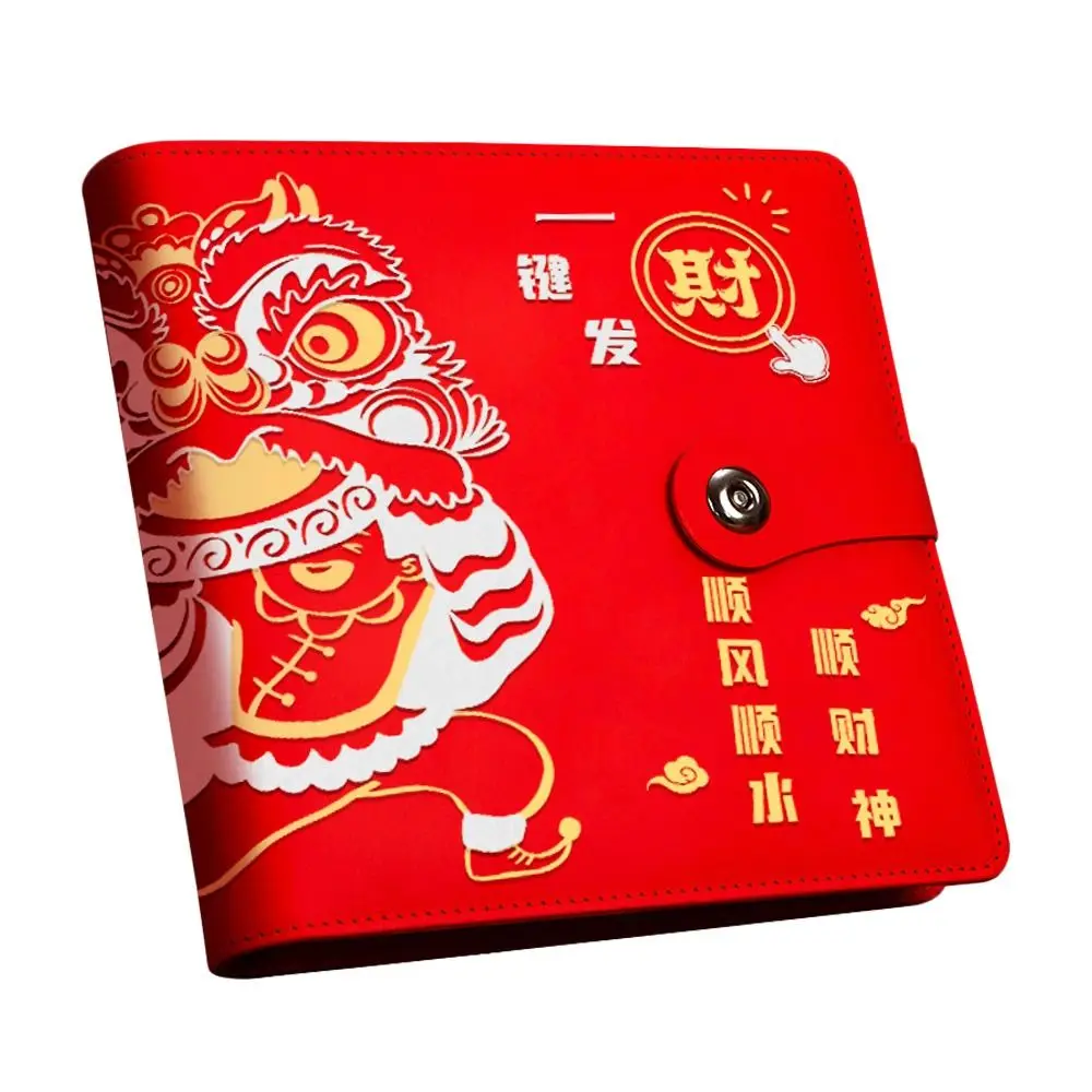 Get Rich Overnight 100 Envelopes Money Saving Challenge PU Save Money Savings Binder Waterproof Reusable