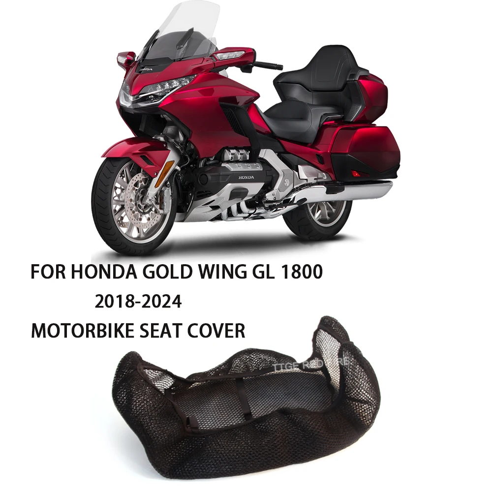 

For Honda Gold wing GL 1800 Motorcycle Accessories Seat Cover Seat Protect Cushion Fabric Saddle Cooling Honeycomb Mat 2018-202