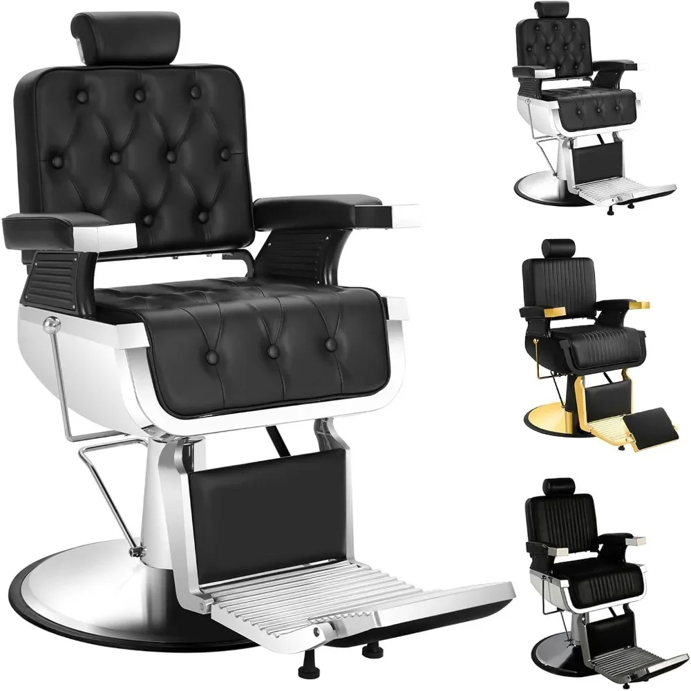 

Парикмахерское кресло, профессиональное гидравлическое кресло с откидной спинкой для парикмахера, вращение на 360 градусов для парикмахерской, по индивидуальному заказу