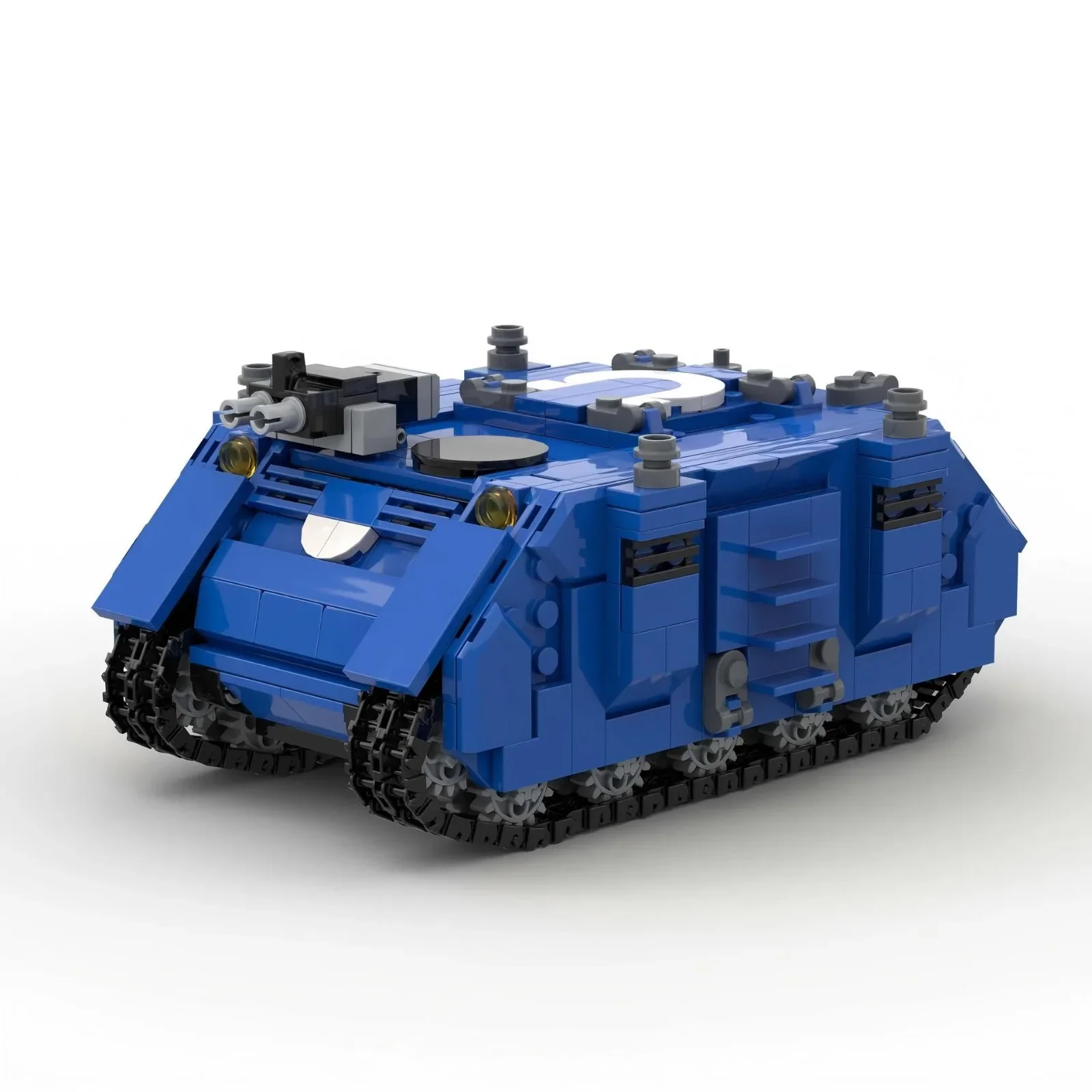

Rhino Style Armored Vehicle Building Blocks Set - DIY Military Model Creative Bricks for Boys
