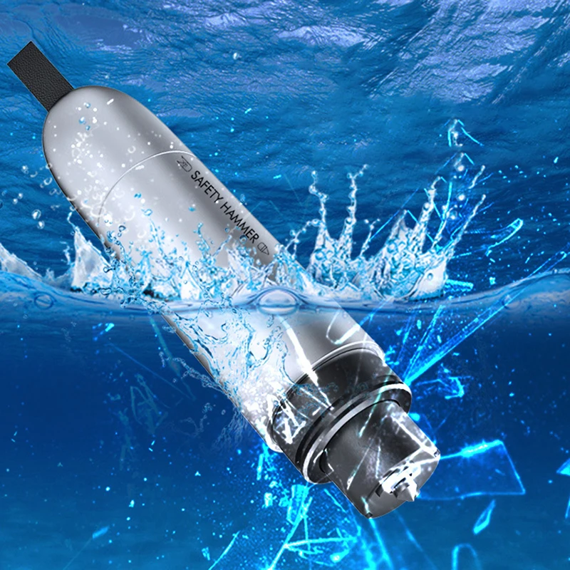 1 шт., мини-молоток для стекла автомобиля, резак для ремня безопасности