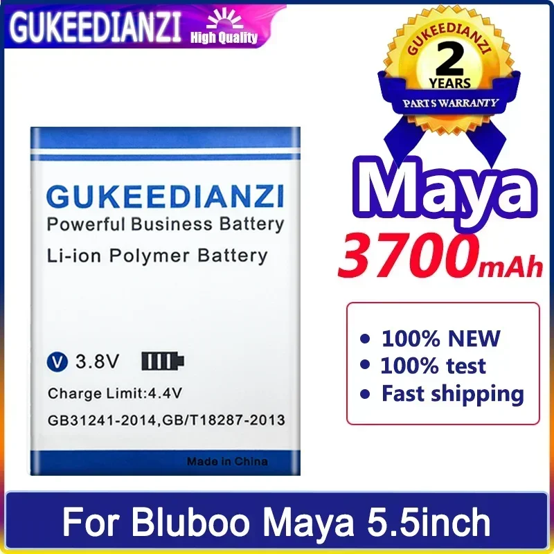 Large Capacity Mobile Phone Batteries 3700mAh-5000mAh For Bluboo Maya Max Replacement Smartphone Portable Battery