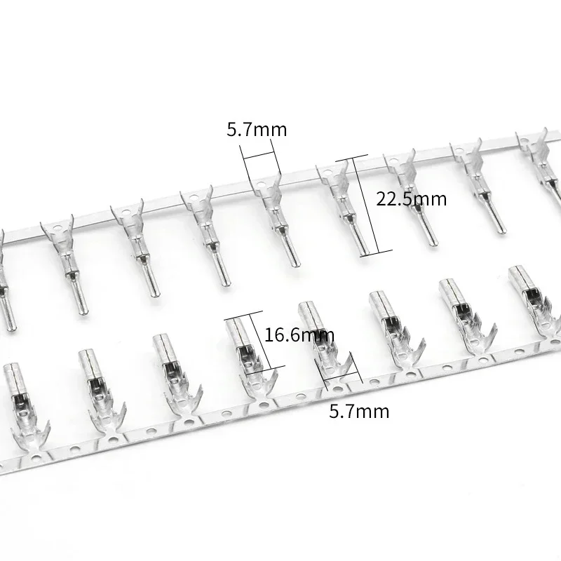 10 Sets AMP Waterproof Connector 1/2/3/4/5/6 Pin 12A IP68 Electrical Automotive Wire Connector Plug Terminals Truck Car