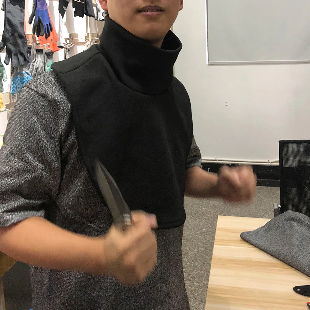 EU EN388 CE Level 5 Multi-functional Cut-resistant  Neck Protection Flexible Protective Equipment Outdoor Anti-cut Neck Scarf