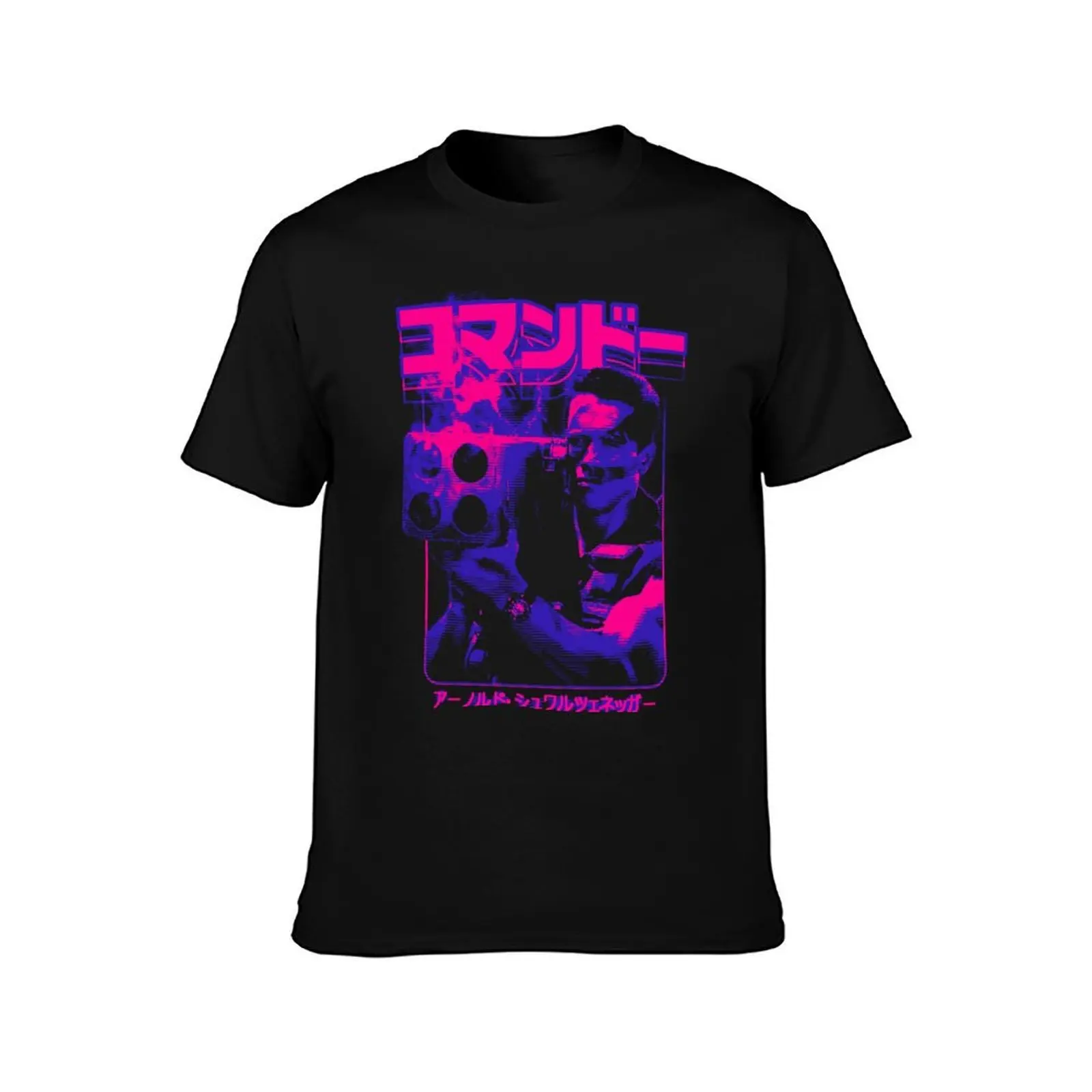 Commando: John Matrix T-Shirt Plus Size Simple Casual Top T-Shirt