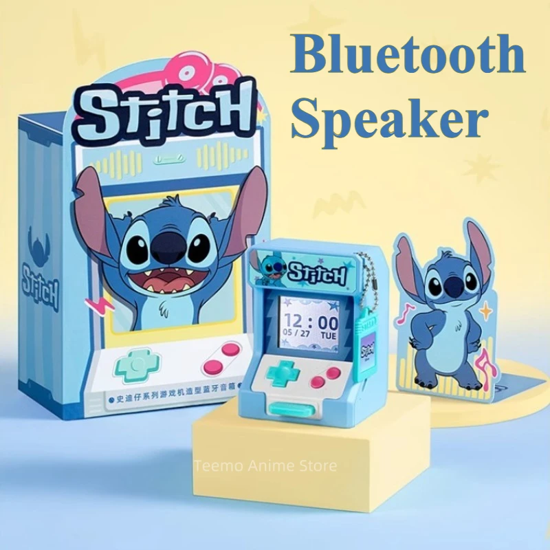 

Новый дизайн игровой консоли Lilo & Stitch, Bluetooth-динамик, мультяшный аниме Buzz Lightyear, маленький Bluetooth-динамик Kawaii, подарок на праздник
