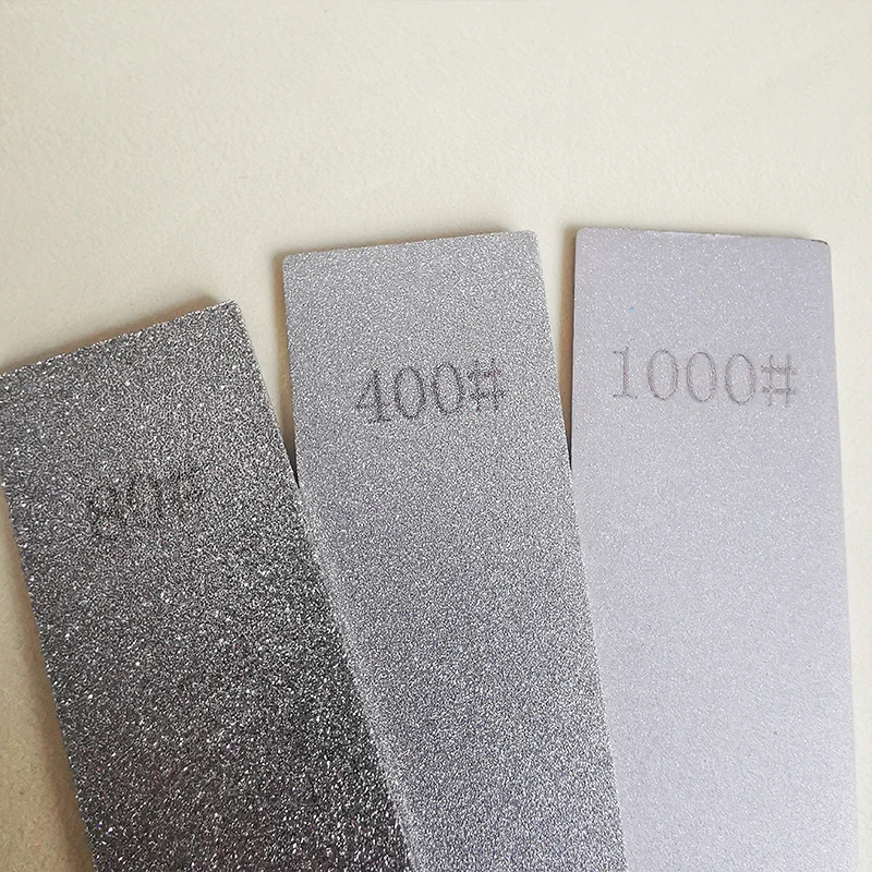 2pcs Diamond Stone Bar for Knife Sharpener Whetstone Grinding Sharpening Cutting Edge Correction Kitchen Tools