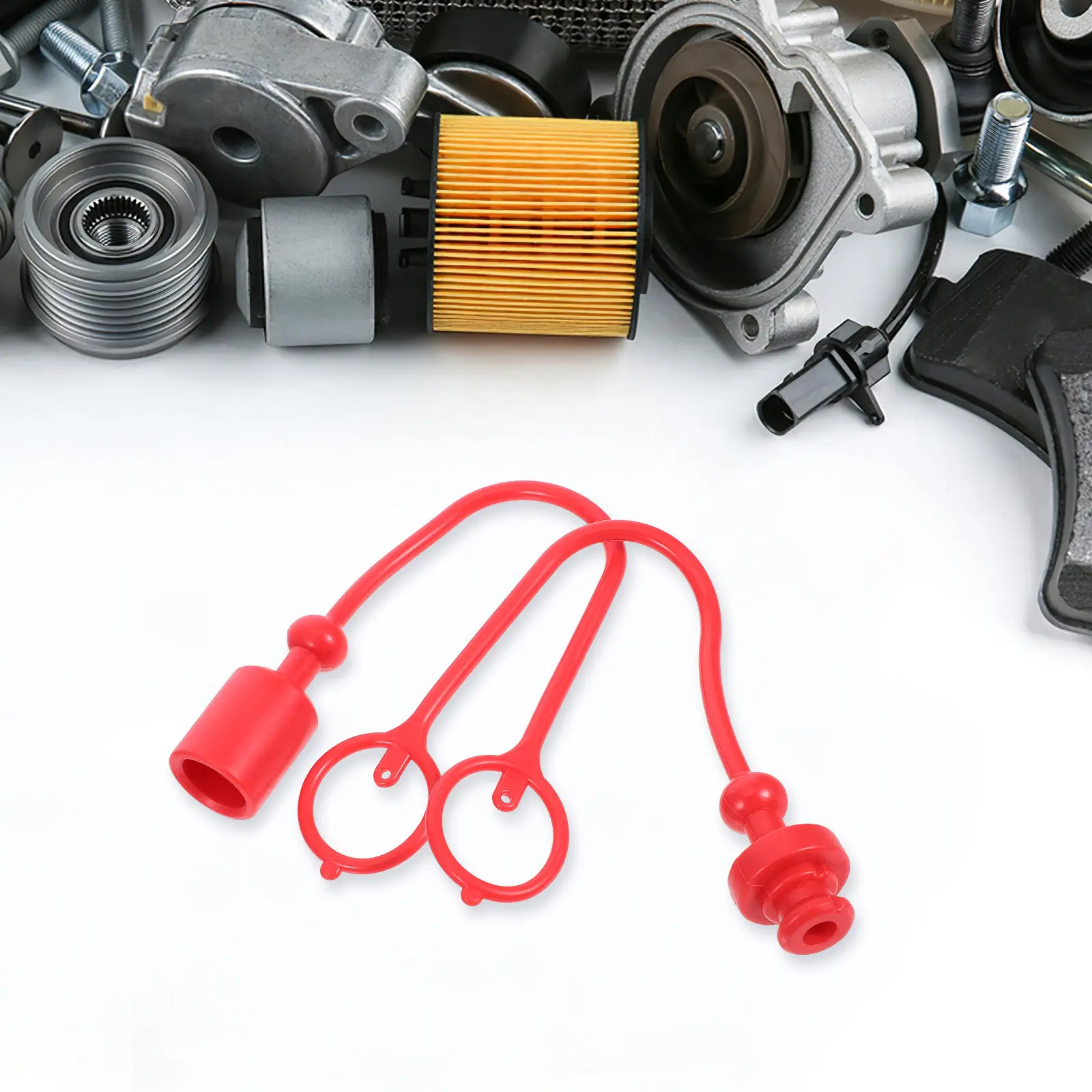 1Set Premium Elastic Rubber Hydraulic Coupler Dust Caps for Hydraulic Quick Disconnect Fittings Dust Protection Construction