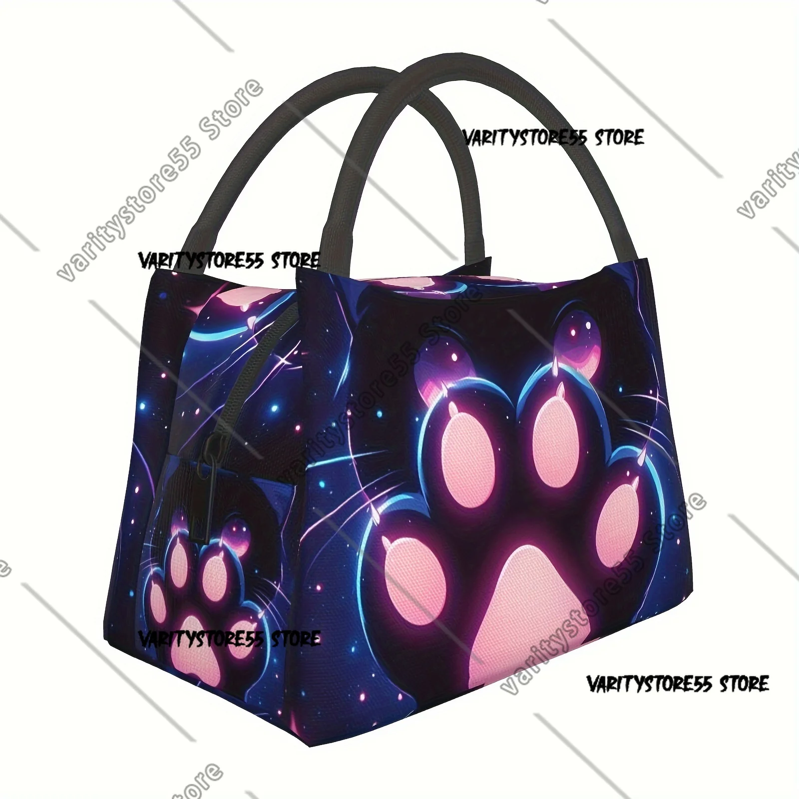 

Сумка для обеда «кошачья лапа», портативная многоразовая сумка-холодильник, изолированная сумка-холодильник для кемпинга, пикника, пляжа