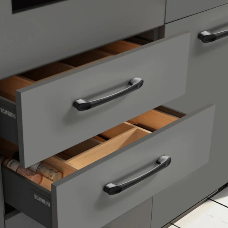 درج خزانة الأثاث مقابض المطبخ لمقبض الخزانة درج الباب الأثاث المطبخ متعدد الألوان الأطفال مقابض الكرتون #2