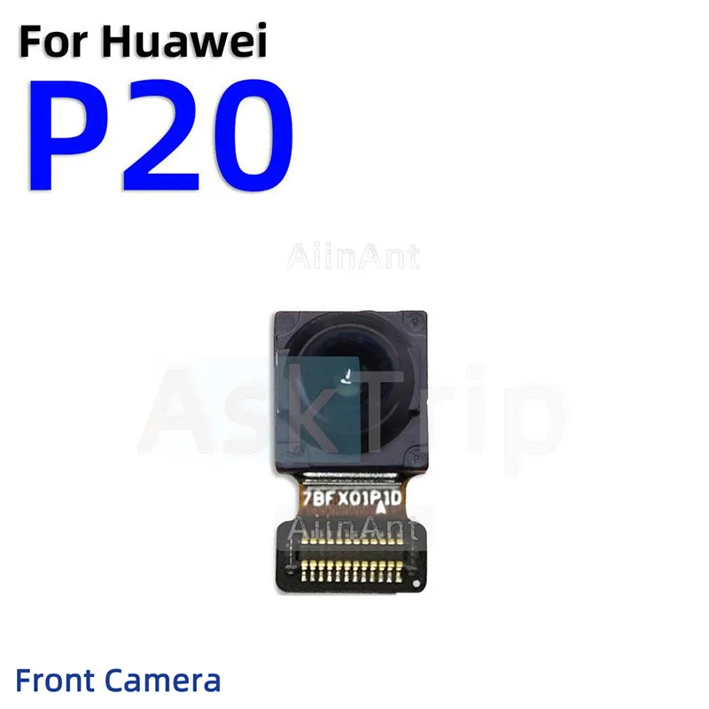 Aiinant Front Camera Rear Main Back Camera Flex Cable For Huawei P20 Lite Plus Pro 2018 2019 Repair Phone Parts