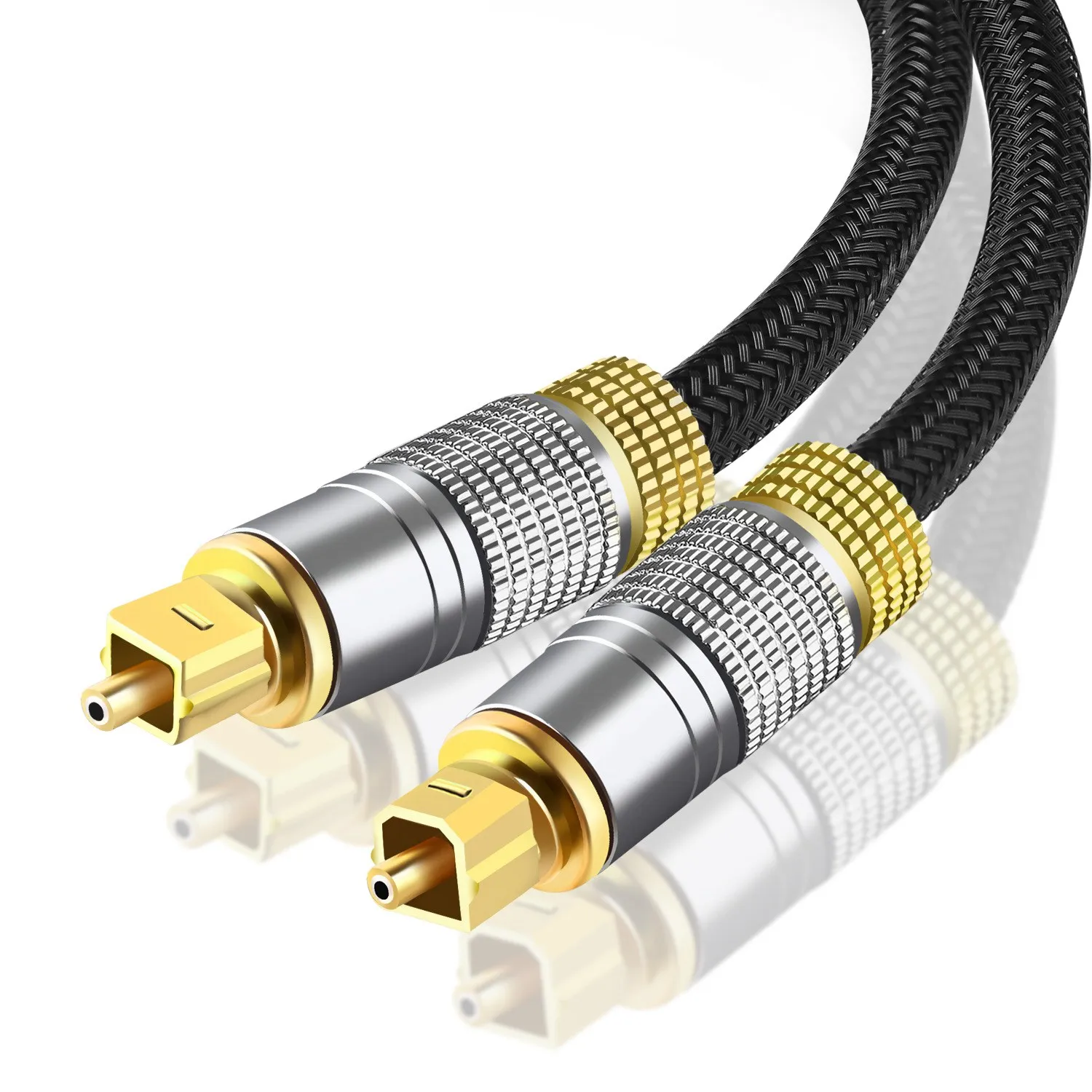 Cable de fibra óptica Hifi, Cables de Audio y vídeo de alta gama, HIFI DTS para DOLBY 5,1 7,1, línea de señal de contraparte cuadrada, 5M/16,4 pies
