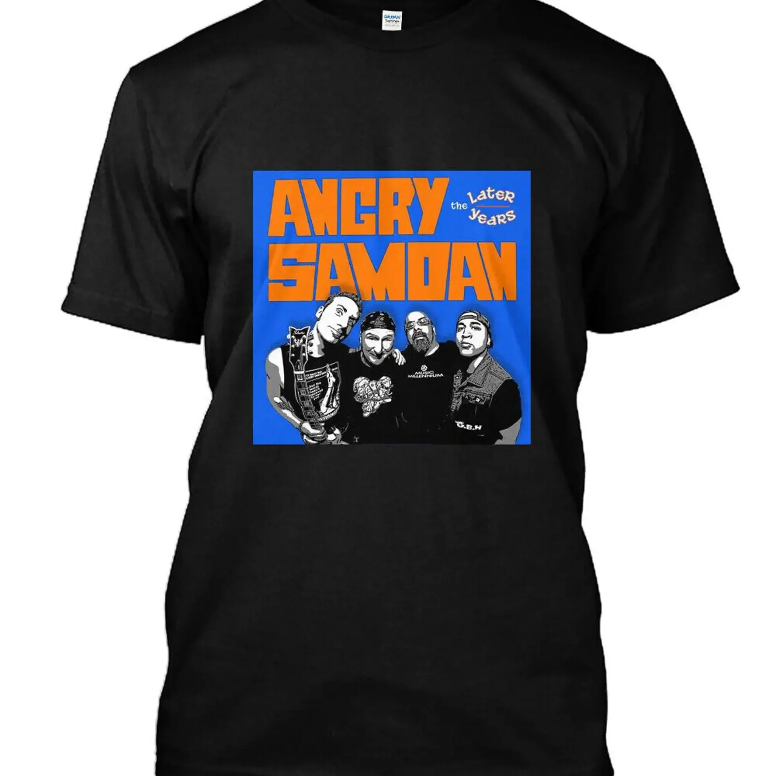 NWT 66569 Angry Samoans Yesterday Started Tomorrow 2021 T Shirt Size S 4XL Black vintage Washed designer clothes graphic