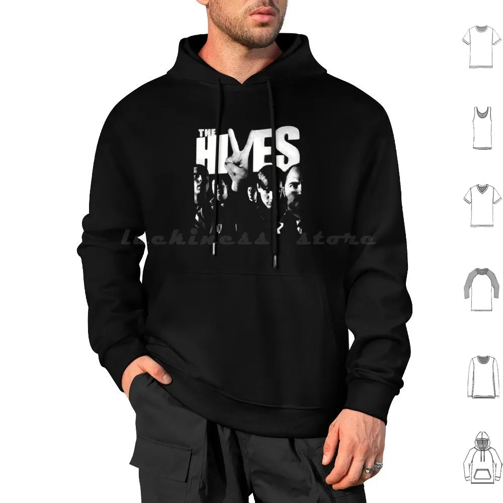 The Hives Band Hoodie cotton Long Sleeve The Hives Band