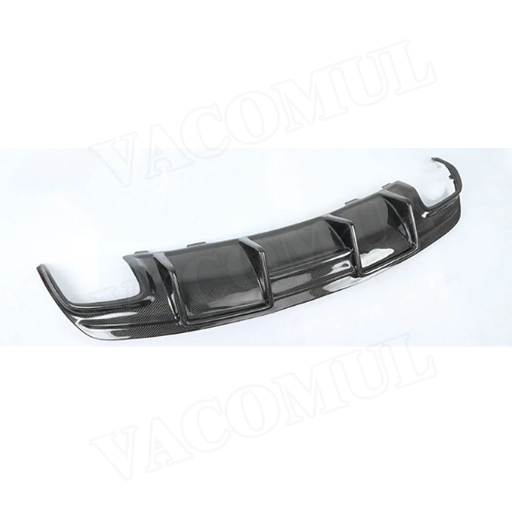 VACOMUL Carbon Fiber Car Rear Lip Spoiler Diffuser For Benz W117 CLA 200 250 260 CLA45 Sport 2013-2019 FRP Bumper Kits