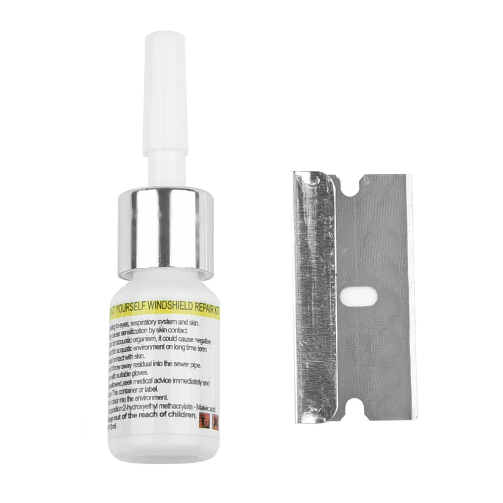 3ml Car Glass Repair Fluid Auto Windshield Repair Kit Glass Shatter Cracks Repair Glue Car Accessories For Window Mirror