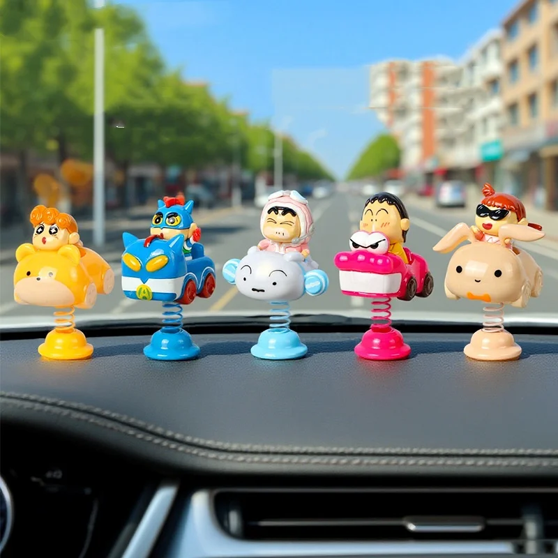 Pastello originale Shin Chan Scatola cieca Pastello Shin-Chan Action Figure Doll Decorat Collezione di ornamenti per auto Giocattolo Regalo di Natale