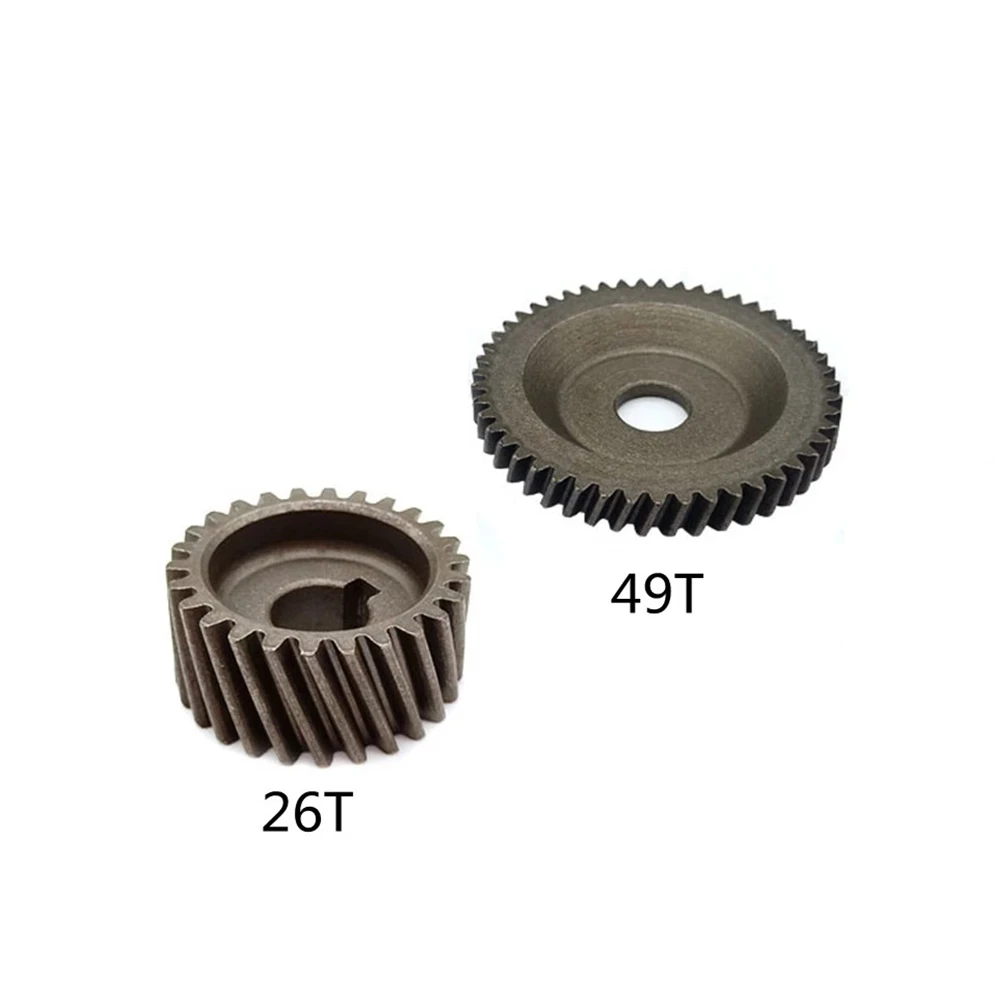 For 26 Electric Hammer Gear Wheel Set - For 26T and 49T Metal Spur Gears with 16.5mm and 9.8mm Thickness for Routine Maintenance