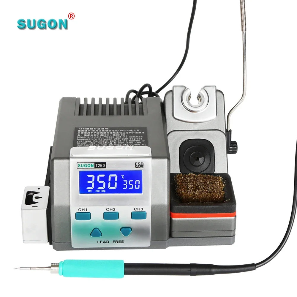 Solder Sugon T26D Station Hot Sugon Mobile Phone Laptop Repair Automatic Desoldering Station Work Station