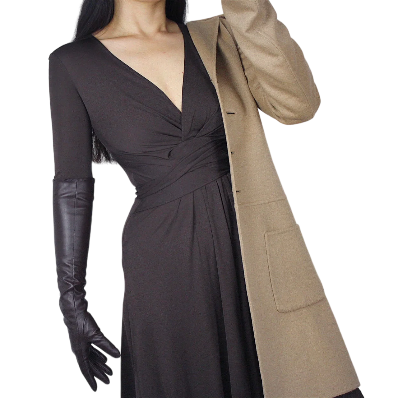 dooway-luvas-femininas-de-opera-de-cafe-cotovelo-marrom-escuro-couro-sintetico-pu-vestido-de-noite-fantasia-de-halloween-luva-de-dedo-cosplay
