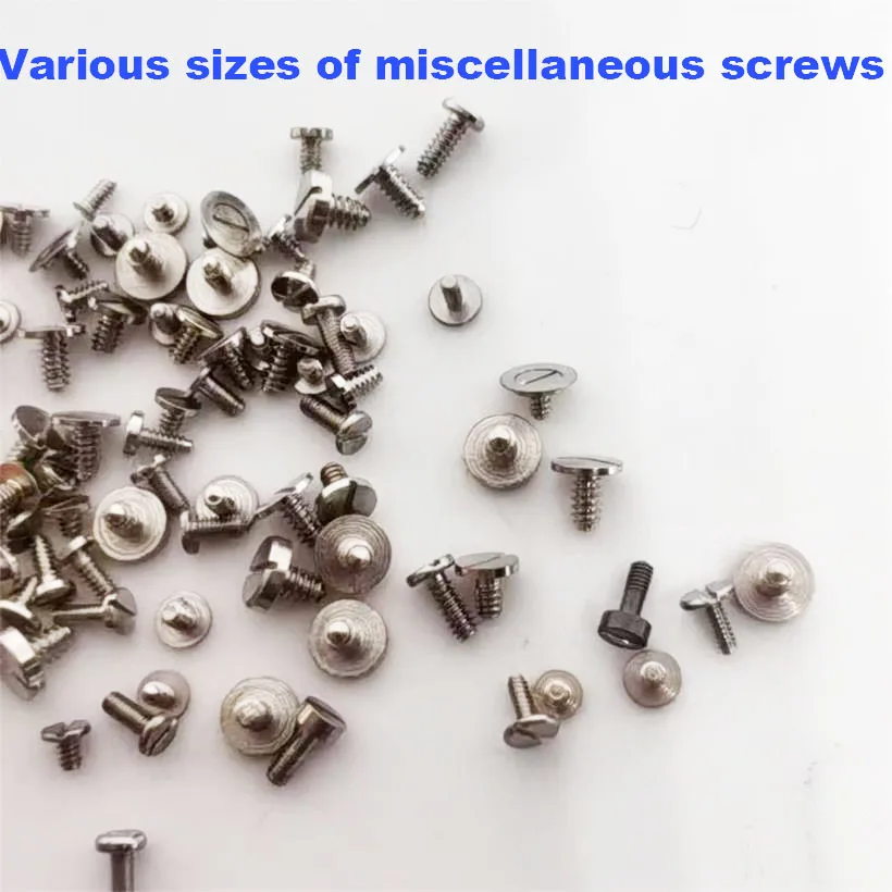 100PCS Watch Movement Screw Accessories Various Specifications Sizes Different Miscellaneous Screw Are Original Screw Clocks