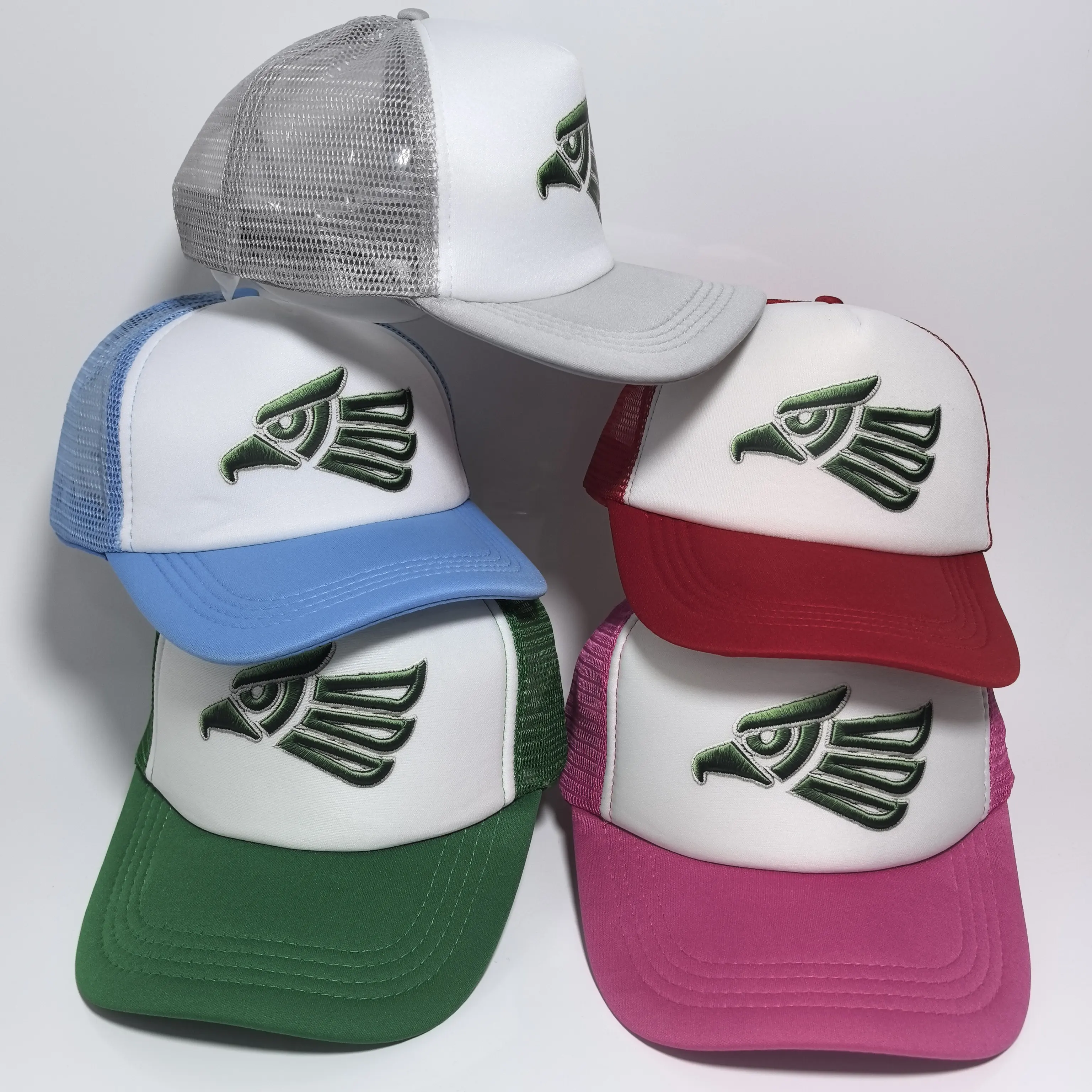 Trucker Cap Mesh - Cappellino Trucker con Grafica Aquila Termotrasferibile