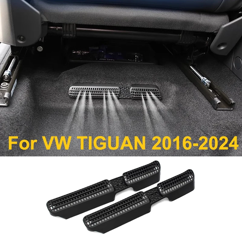 

Car A/C Air Vent Cleaner For VW TIGUAN MK2 Allspace Floor Vent Under Seat Air Conditioner Duct Outlet Exhaust Covers Accessories