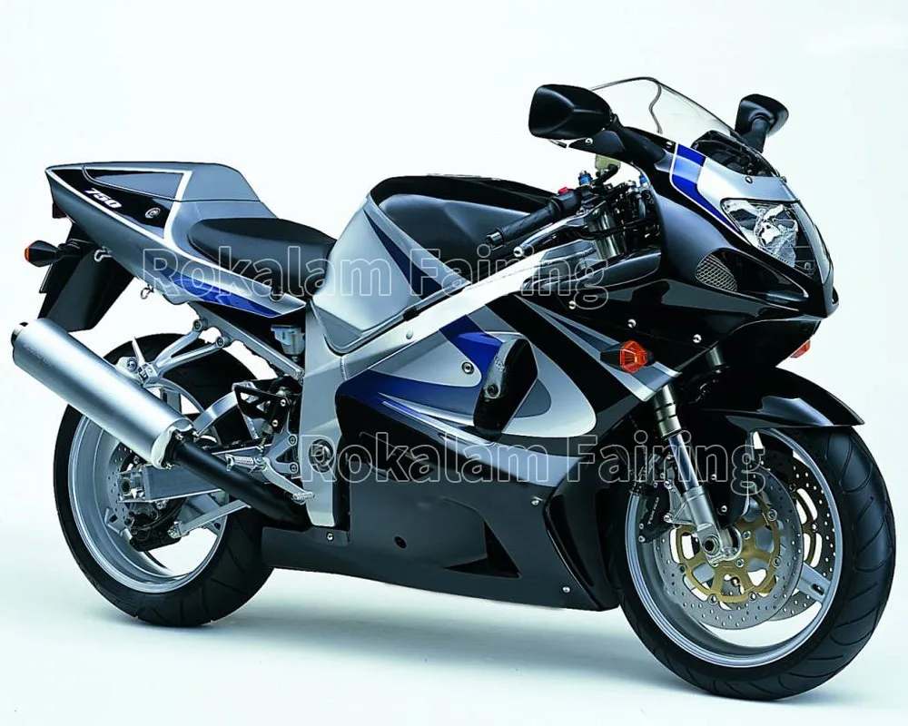 لسوزوكي GSXR600 GSXR750 K1 2001 2002 2003 GSXR-600/750 01 03 الأسود دراجة نارية رياضية ما بعد البيع هدية (حقن صب)