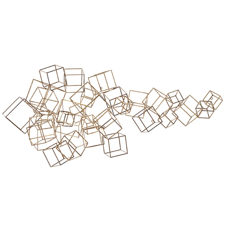 %jj.Dali Abstract Geometric Luxury Hang Decors 3D Wall Art for Hotel, Exhibition Hall*r