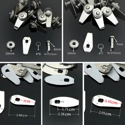 Barber Use Screws for Hair Scissors 30pcs Leaf Gaskets 20Pcs Screws Hairdressing Scissor Accessories Professional Scissor Tools