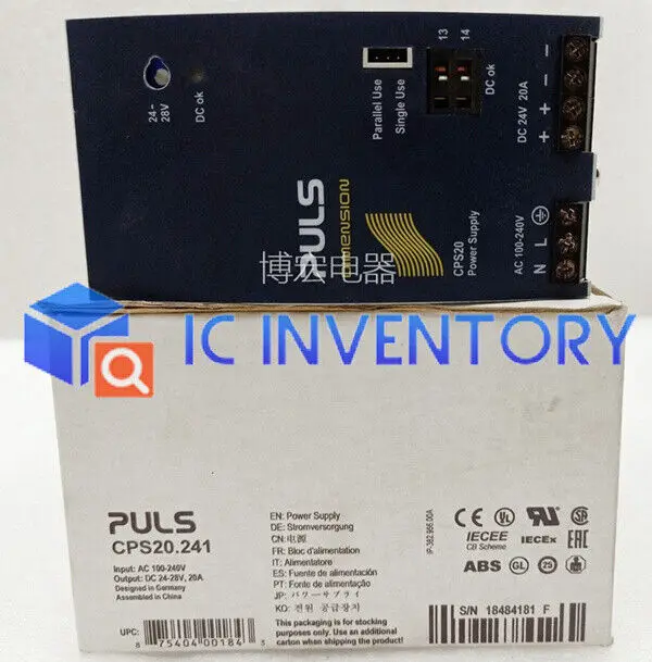 

1PCS New Puls Power Supply CPS20.241